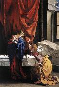 GENTILESCHI, Orazio Annunciation seyh painting